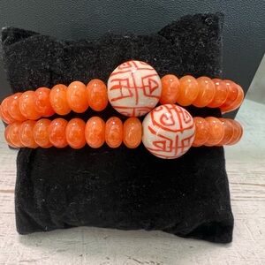 The Tiny Tassel Bracelets Set of 2 D13